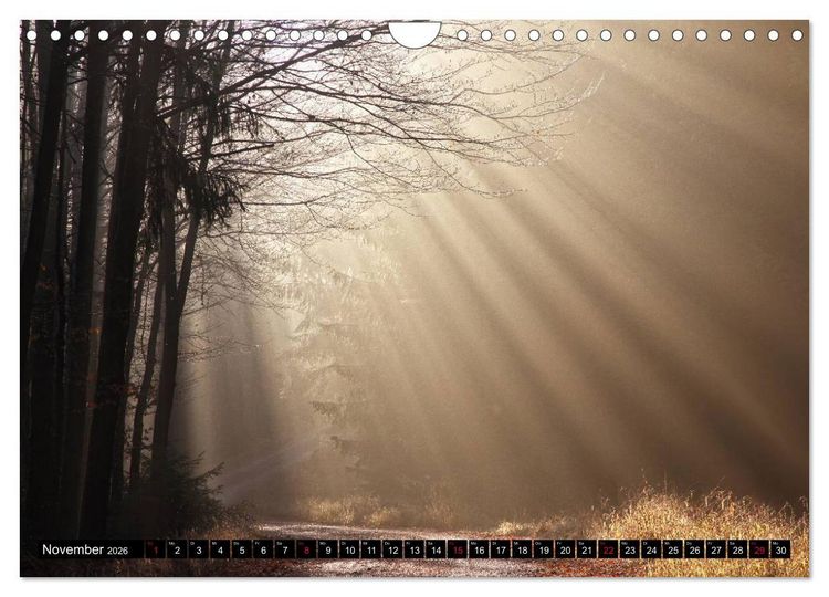 Produktbild: Entschleunigung - Zeit zum Durchatmen (Wandkalender 2026 DIN A4 quer), CALVENDO Monatskalender