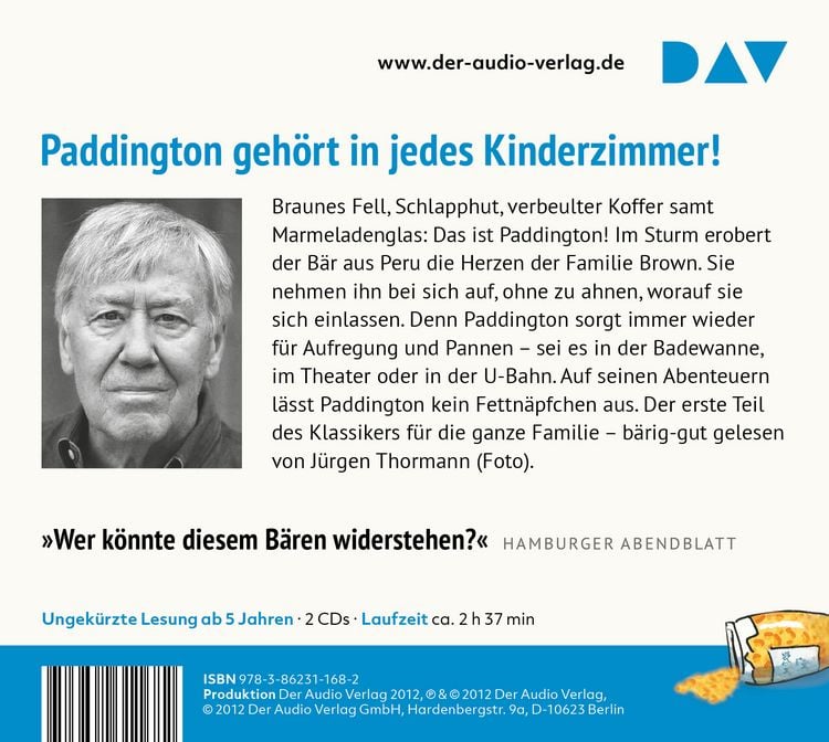 Produktbild: Geschichten von Paddington