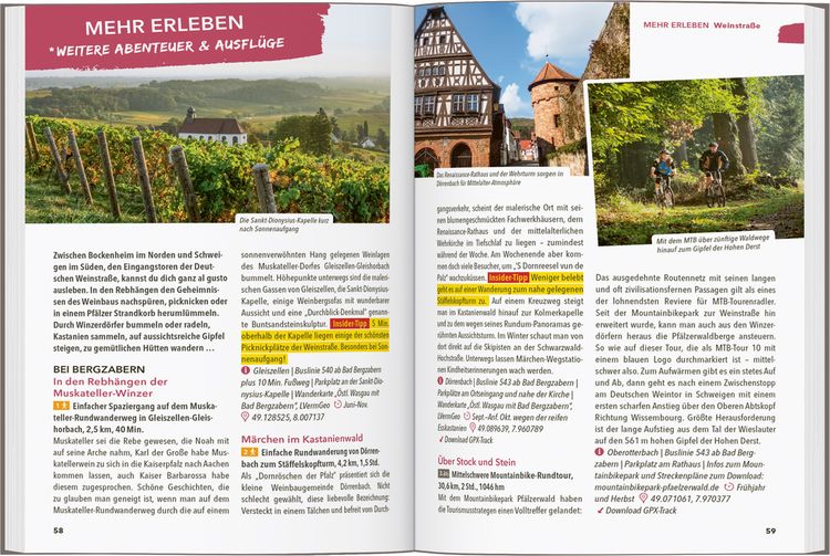 Produktbild: MARCO POLO OUTDOOR GUIDE Reisef&uuml;hrer Pfalz