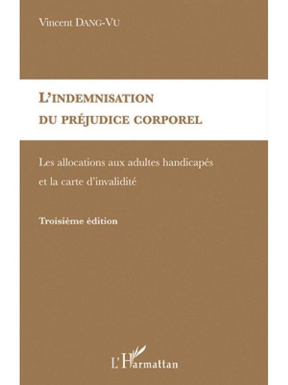Produktbild: L'indemnisation du prejudice corporel - les allocations aux