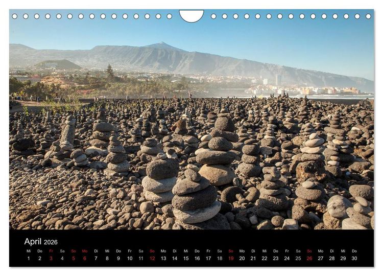 Produktbild: Teneriffa - Insel des ewigen Fr&uuml;hlings (Wandkalender 2026 DIN A4 quer), CALVENDO Monatskalender