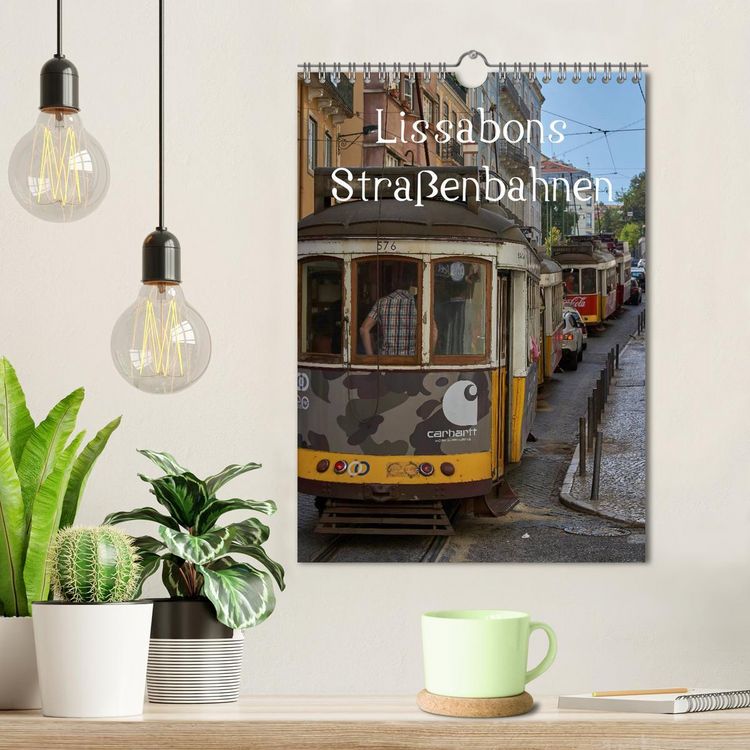 Produktbild: Lissabons Stra&szlig;enbahnen (Wandkalender 2026 DIN A4 hoch), CALVENDO Monatskalender