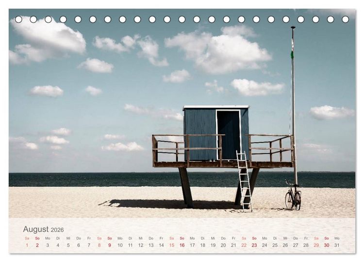 Produktbild: Das "Nordsee-Gef&uuml;hl" (Tischkalender 2026 DIN A5 quer), CALVENDO Monatskalender