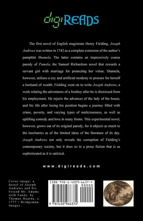 Produktbild: Joseph Andrews and Shamela