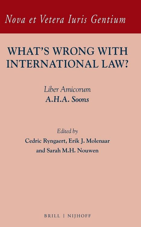 Produktbild: What's Wrong with International Law?