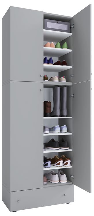 Produktbild: XXL Schuhschrank Kleiderschrank Schrank Lona 9f A