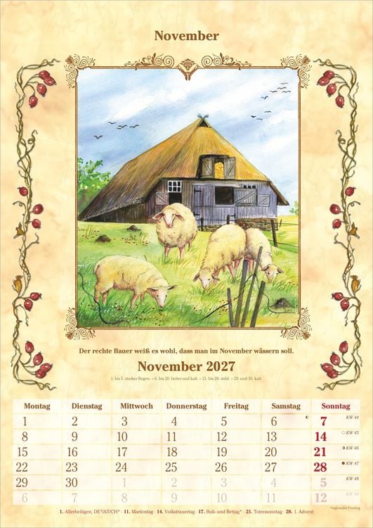 Produktbild: Bauernkalender 2027