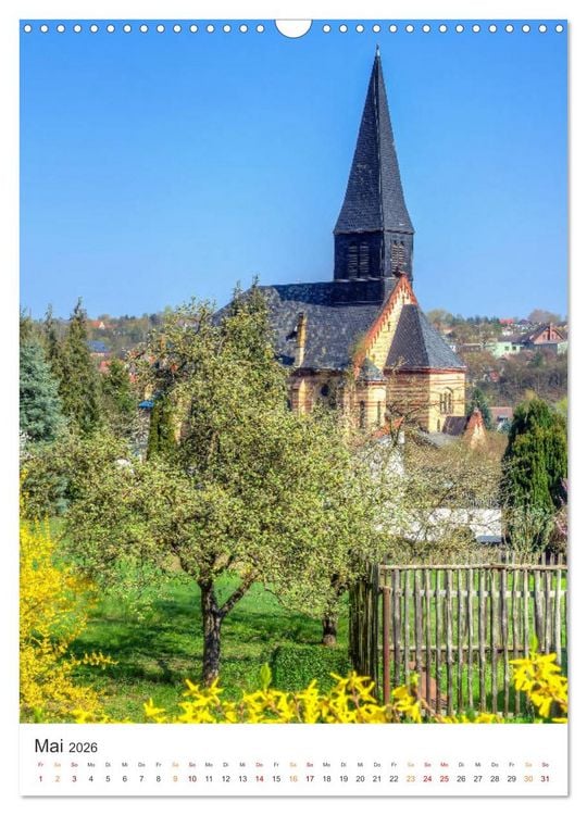 Produktbild: Die Stadt Hettstedt (Wandkalender 2026 DIN A3 hoch), CALVENDO Monatskalender