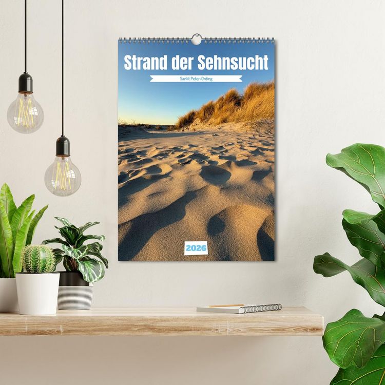 Produktbild: Strand der Sehnsucht - Sankt Peter-Ording (Wandkalender 2026 DIN A3 hoch), CALVENDO Monatskalender