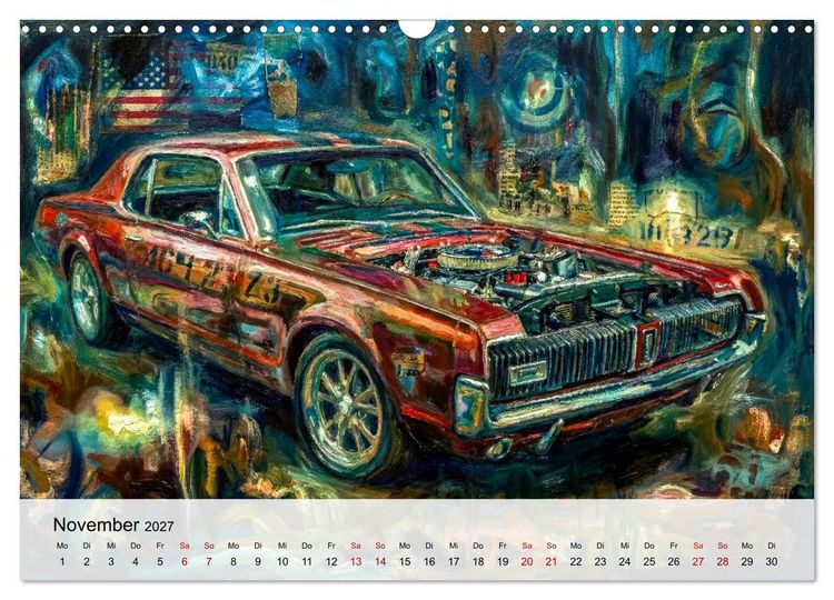 Produktbild: Steroide auf vier R&auml;dern (Wandkalender 2027 DIN A3 quer), CALVENDO Monatskalender