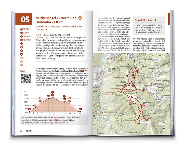 Produktbild: KOMPASS Wanderf&uuml;hrer Wiener Hausberge, 60 Touren mit Extra-Tourenkarte