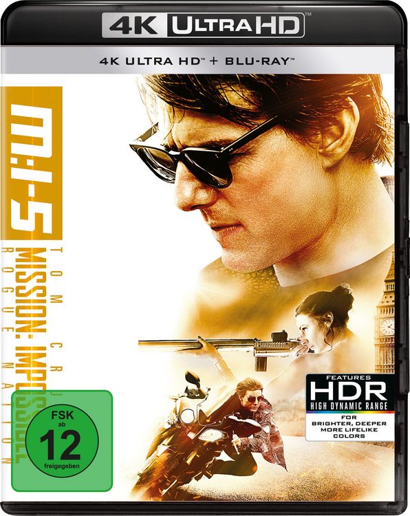 Produktbild: Mission: Impossible 5 - Rogue Nation - 4K UHD
