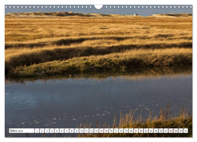 Produktbild: ST. PETER ORDING Strand und Meer (Wandkalender 2026 DIN A3 quer), CALVENDO Monatskalender