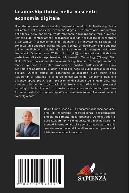 Produktbild: Leadership ibrida nella nascente economia digitale