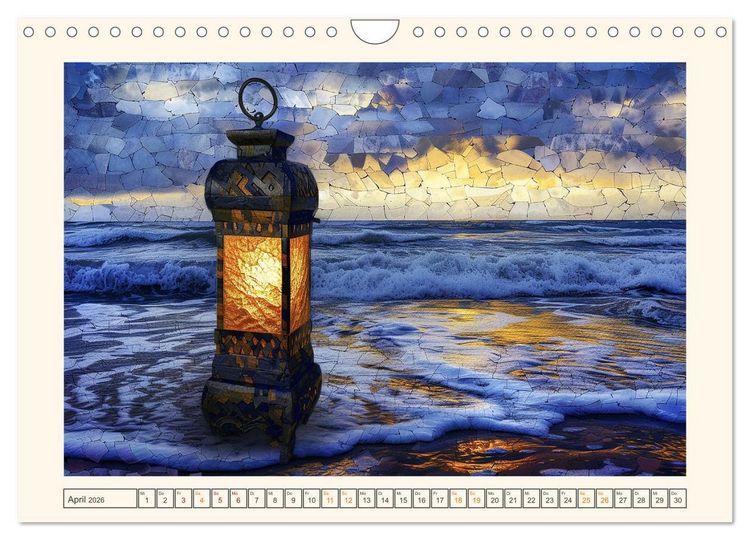 Produktbild: Mosaike (Wandkalender 2026 DIN A4 quer), CALVENDO Monatskalender
