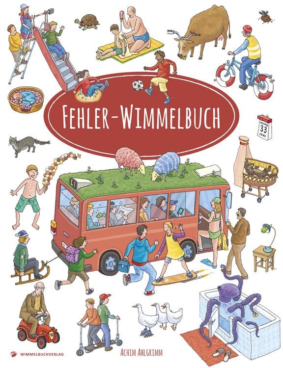 Produktbild: Fehler Wimmelbuch ab 2 Jahre