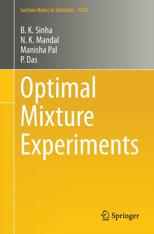 Produktbild: Optimal Mixture Experiments