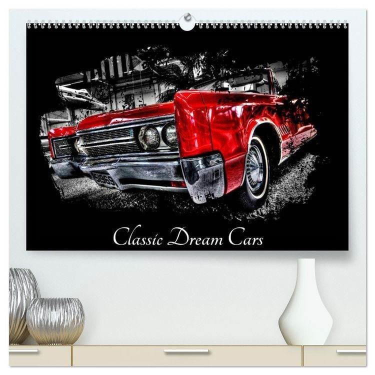Produktbild: Classic Dream Cars (hochwertiger Premium Wandkalender 2026 DIN A2 quer), Kunstdruck in Hochglanz