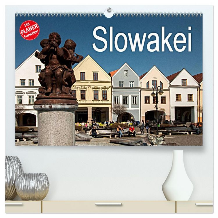 Produktbild: Slowakei (hochwertiger Premium Wandkalender 2025 DIN A2 quer), Kunstdruck in Hochglanz