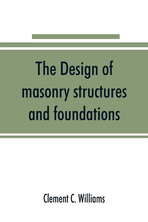 Produktbild: The design of masonry structures and foundations