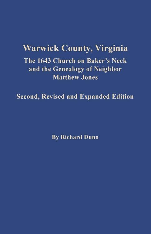 Produktbild: Warwick County, Virginia