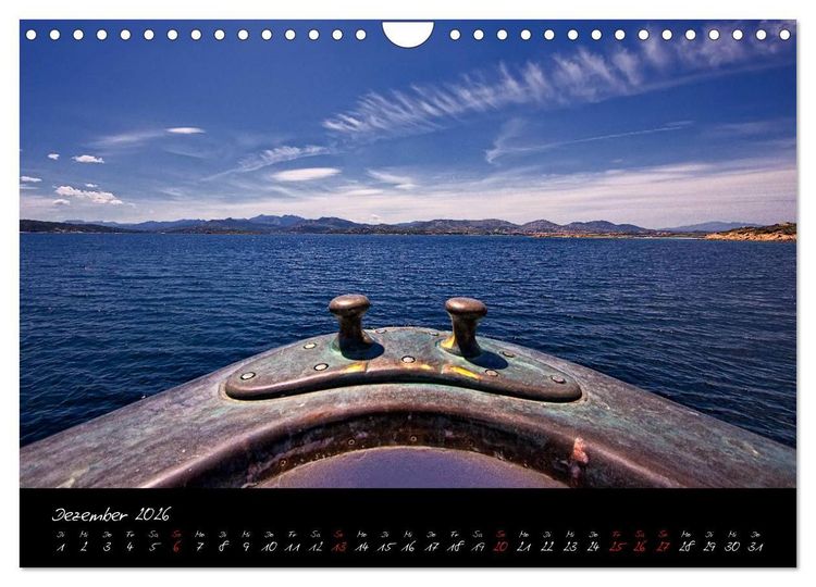 Produktbild: Blaues Sardinien (Wandkalender 2026 DIN A4 quer), CALVENDO Monatskalender