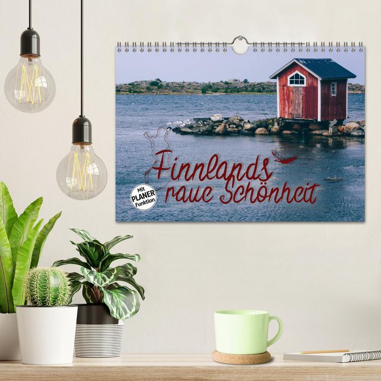 Produktbild: Finnlands raue Sch&ouml;nheit (Wandkalender 2026 DIN A4 quer), CALVENDO Monatskalender