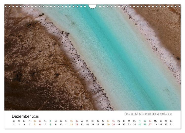 Produktbild: Mexiko aus der Vogelperspektive (Wandkalender 2026 DIN A3 quer), CALVENDO Monatskalender