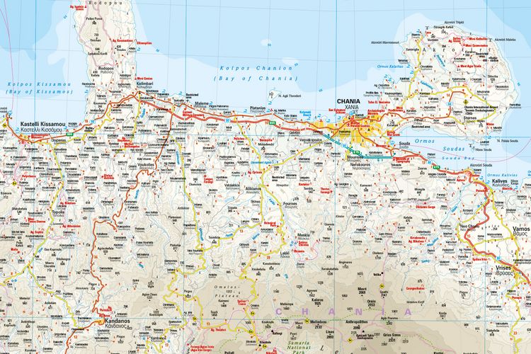 Produktbild: Reise Know-How Landkarte Kreta | Crete (1:140.000)