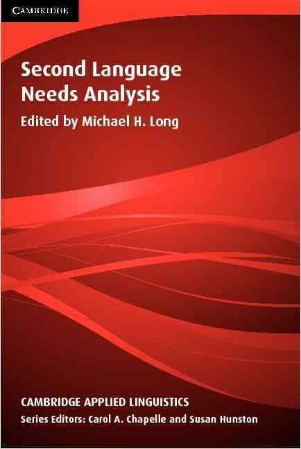 Produktbild: Second Language Needs Analysis