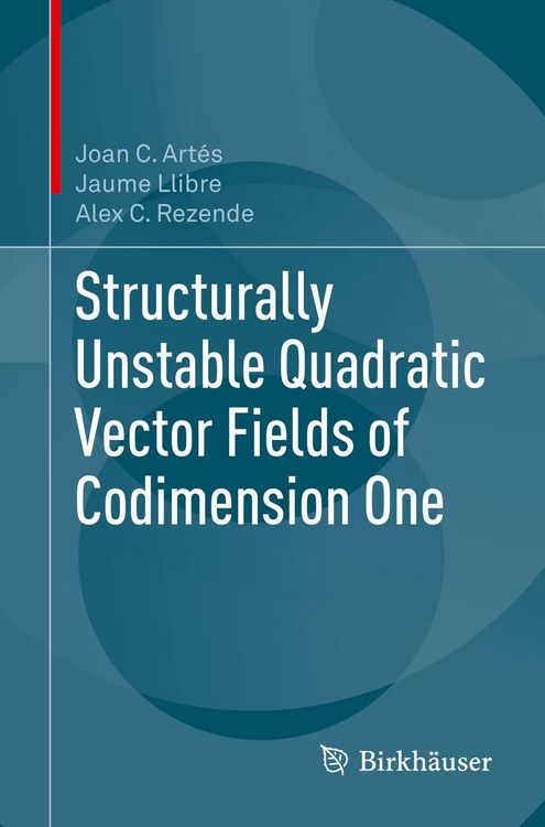 Produktbild: Structurally Unstable Quadratic Vector Fields of Codimension One