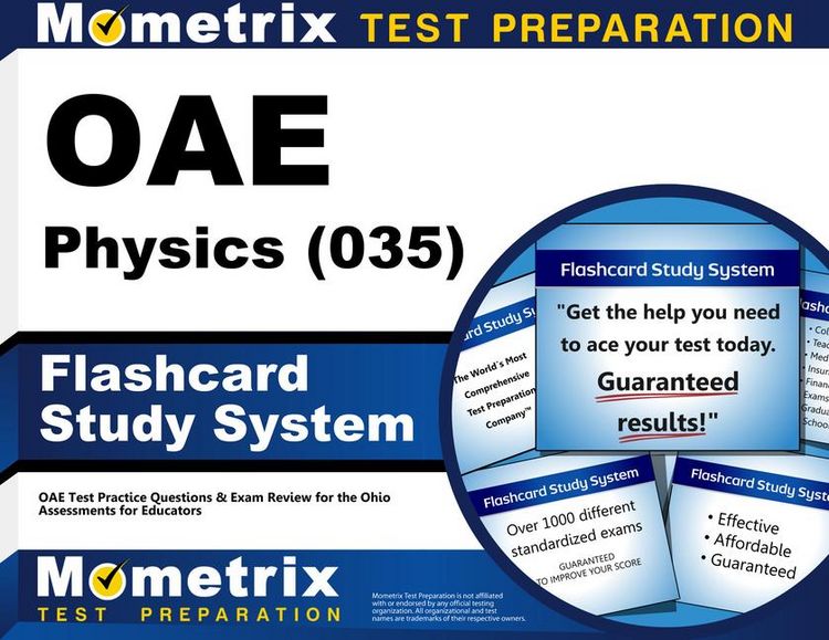 Produktbild: Oae Physics (035) Flashcard Study System