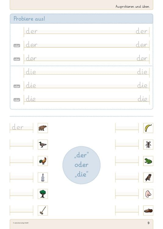 Produktbild: Ich kann die Grundschrift Teil B - &Uuml;bungsheft