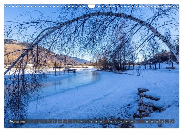 Produktbild: Piesendorf & Niedernsill (Wandkalender 2026 DIN A3 quer), CALVENDO Monatskalender