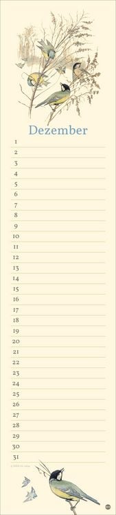 Produktbild: Edith Holden: Geburtstagskalender Langplaner