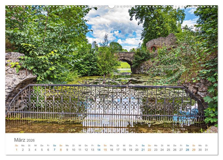 Produktbild: Meiningen - Th&uuml;ringische Theaterstadt (hochwertiger Premium Wandkalender 2026 DIN A2 quer), Kunstdruck in Hochglanz