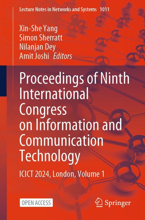 Produktbild: Proceedings of Ninth International Congress on Information and Communication Technology