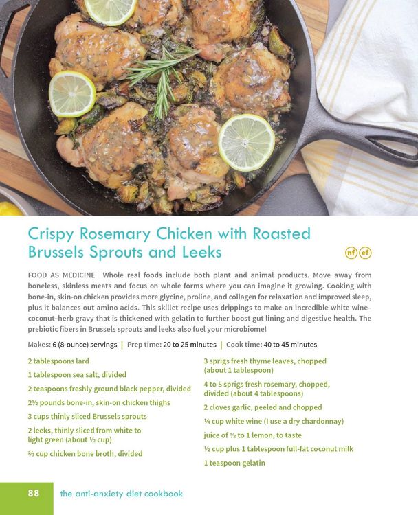 Produktbild: Anti-Anxiety Diet Cookbook