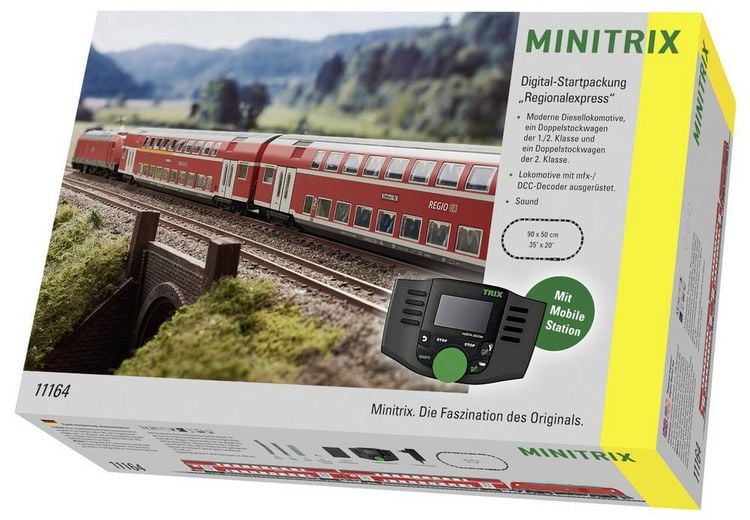 Produktbild: MiniTrix 11164 N Startpackung Regionalexpress der DB AG