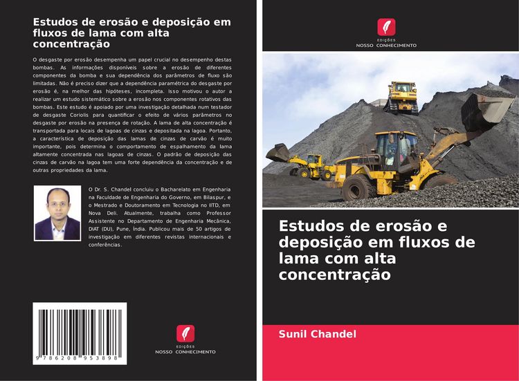 Produktbild: Estudos de eros&atilde;o e deposi&ccedil;&atilde;o em fluxos de lama com alta concentra&ccedil;&atilde;o