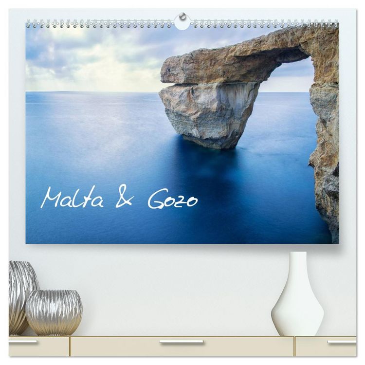 Produktbild: Malta & Gozo (hochwertiger Premium Wandkalender 2026 DIN A2 quer), Kunstdruck in Hochglanz