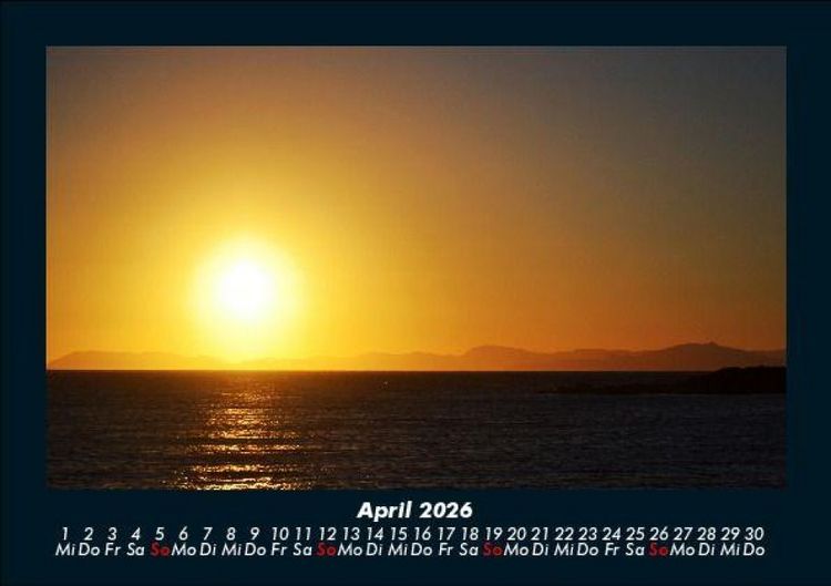 Produktbild: Meereslandschaft 2026 Fotokalender DIN A5
