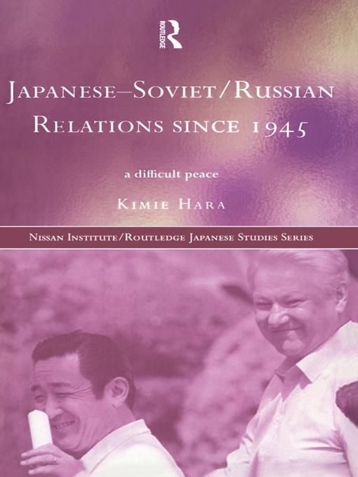Produktbild: Japanese-Soviet/Russian Relations since 1945