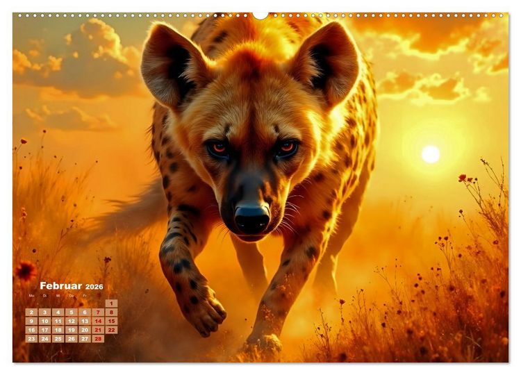 Produktbild: Wildlife im Fokus - Begegnungen auf Augenh&ouml;he (Wandkalender 2026 DIN A2 quer), CALVENDO Monatskalender