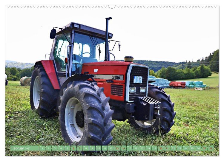 Produktbild: M&auml;nnerspielzeug Traktor Inspirationen (hochwertiger Premium Wandkalender 2027 DIN A2 quer), Kunstdruck in Hochglanz
