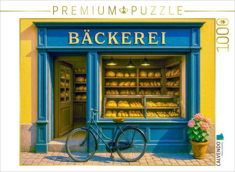 Produktbild: CALVENDO Puzzle Eine nostalgische Backstube | 1000 Teile Lege-Gr&ouml;&szlig;e 64x48cm Foto-Puzzle f&uuml;r gl&uuml;ckliche Stunden