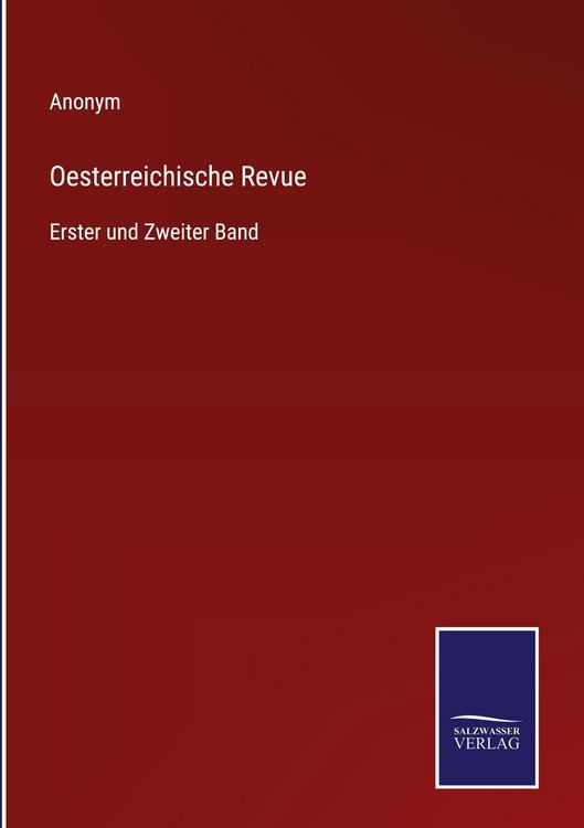 Produktbild: Oesterreichische Revue