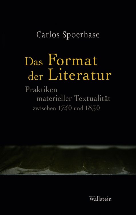 Produktbild: Das Format der Literatur