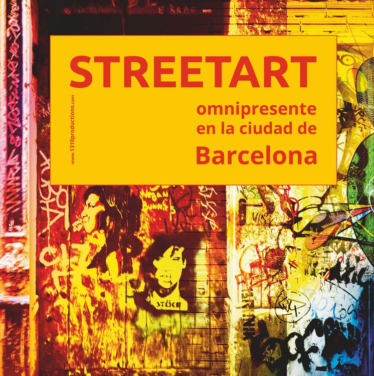 Produktbild: Streetart omnipresente en la ciudad de Barcelona