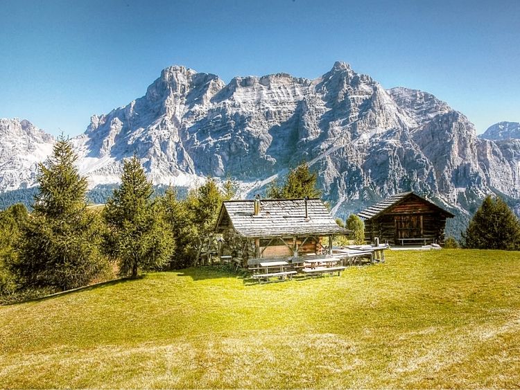 Produktbild: CALVENDO Puzzle Lavarella und Conturines - Fanes - Alta Badia - | 1000 Teile Lege-Gr&ouml;&szlig;e 64x48cm Foto-Puzzle f&uuml;r gl&uuml;ckliche Stunden